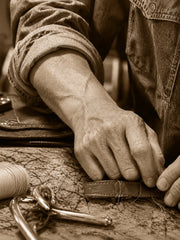Bracciale Alligator  'Cuoio'