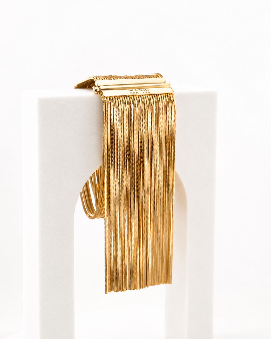 Pulsera 'Voila' chapado en oro amarillo talla S