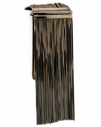 Pulsera 'Voila' baño oro negro. Se adapta a muñecas de hasta 17 cm. Talla S