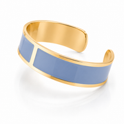 Bracciale Smalto M mm 15  'Celeste pastello'