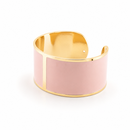 Pulsera Esmalte L 30 mm 'Ciclamino'
