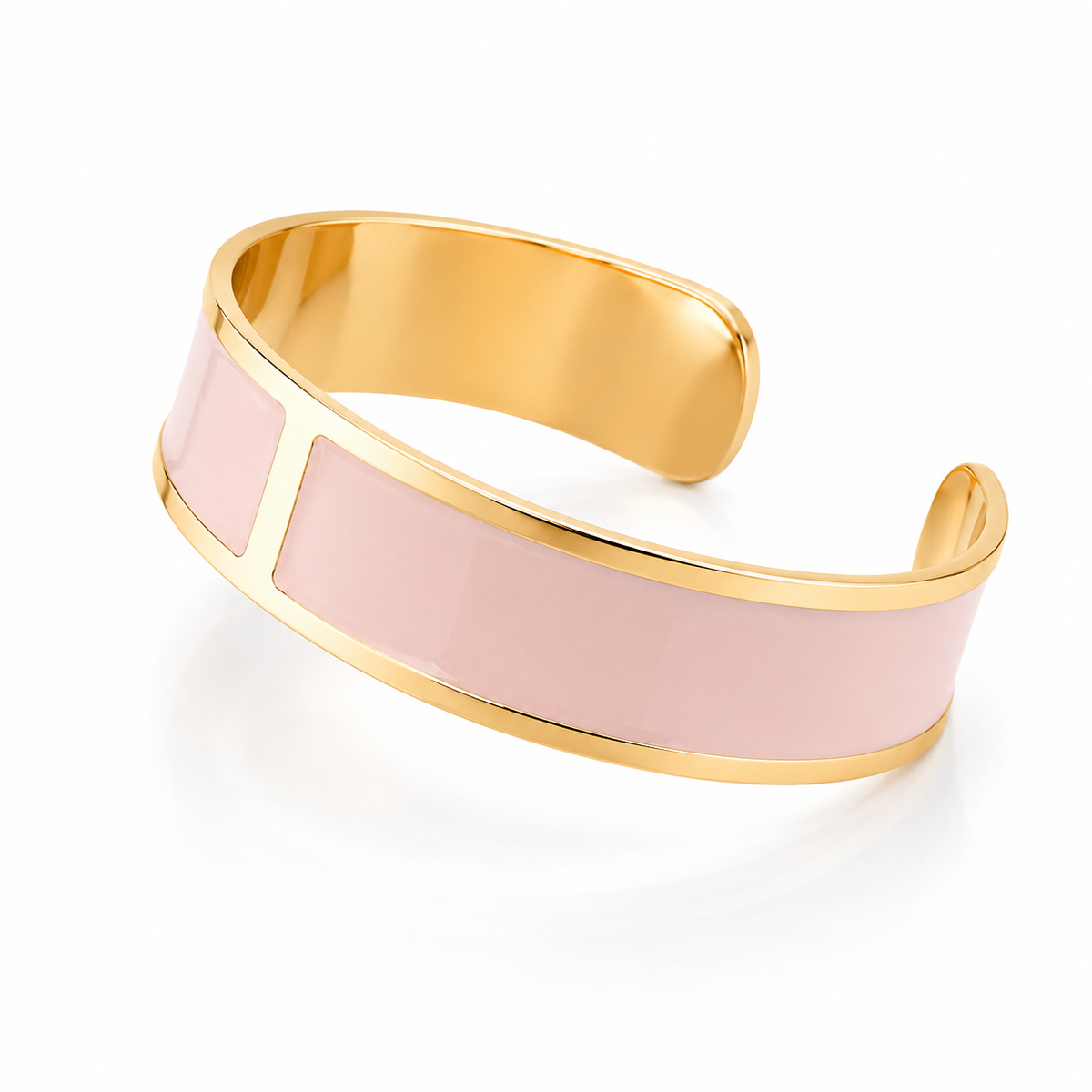 Pulsera Esmalte M 15 mm 'Ciclamen'