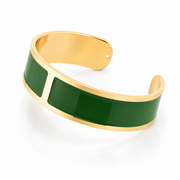 Pulsera Esmalte M 15 mm 'Ciprés'