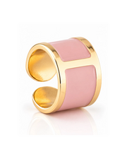 'Cipria' enamel ring