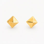 Orecchini Piramide oro giallo
