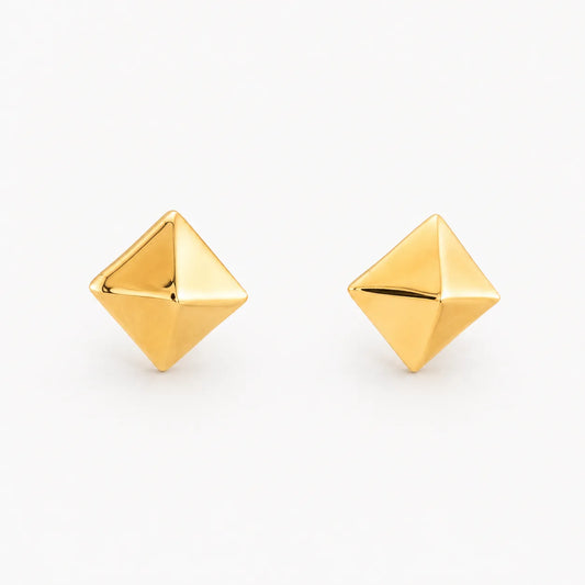 Orecchini Piramide oro giallo