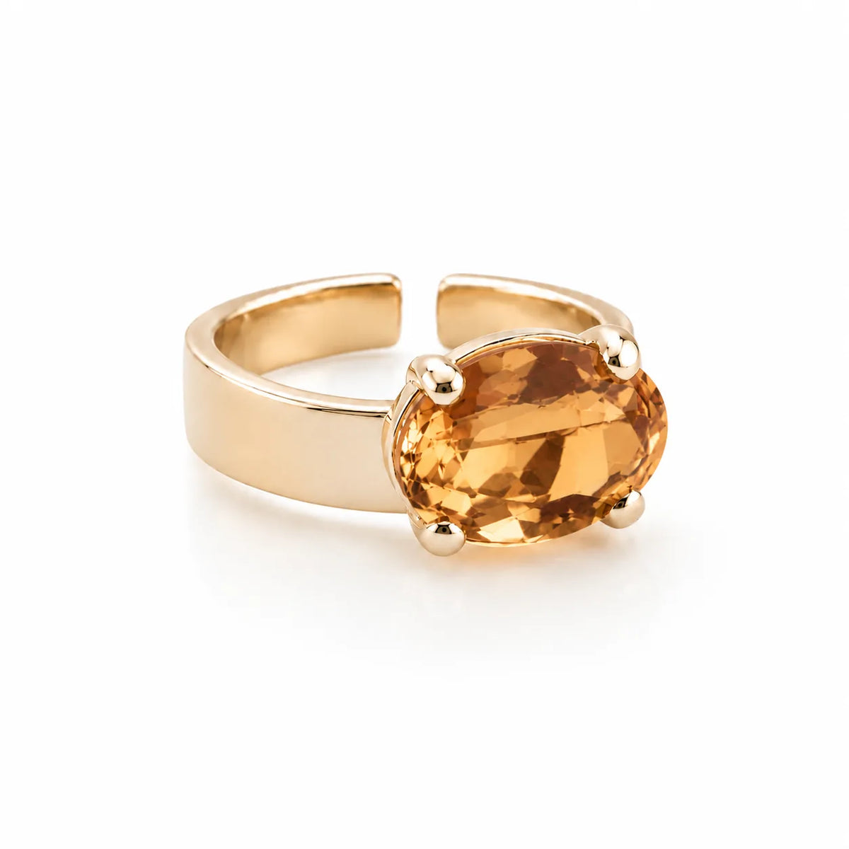Anillo Cristal 'Ámbar'