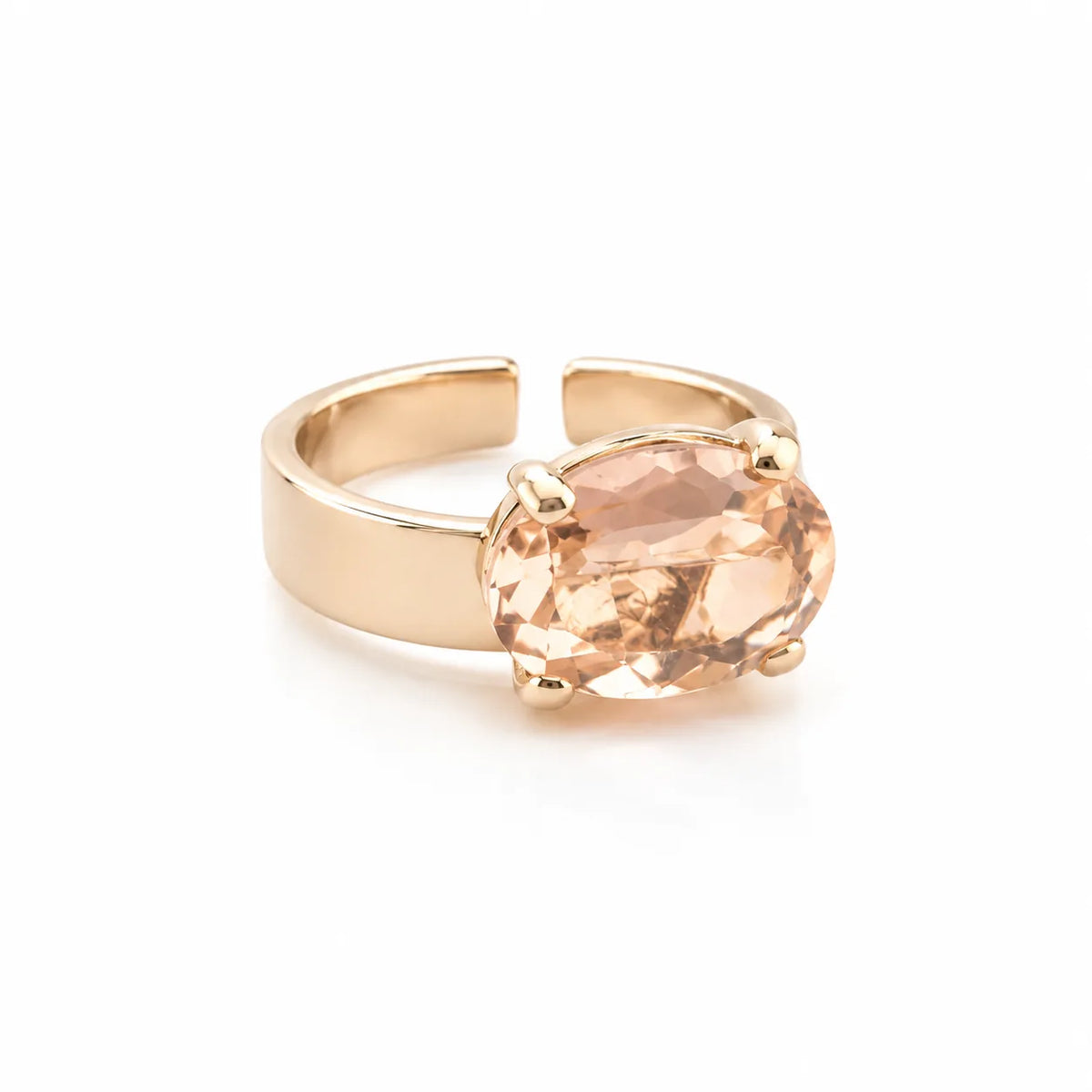 Anello Cristallo 'Champagne'