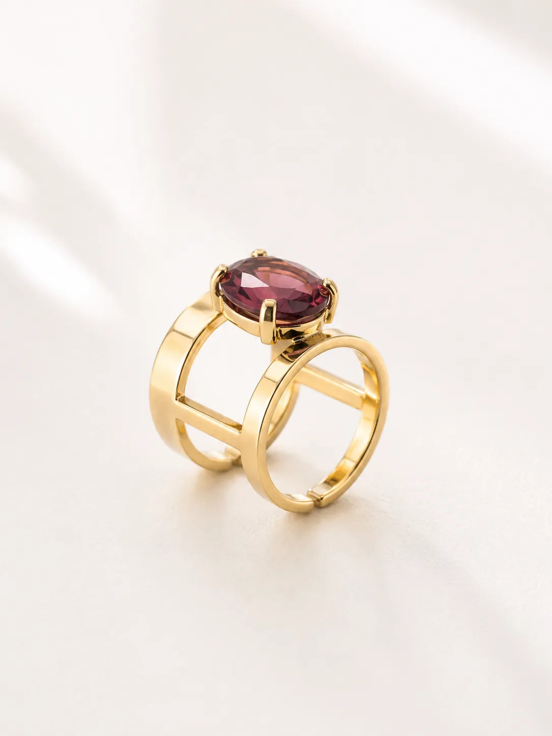 Anello  Cristallo 'Unico' Purple