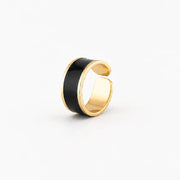 Anello smalto 'Bucchero'
