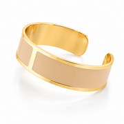 Bracciale Smalto M mm 15 'Crema Fiorentina'
