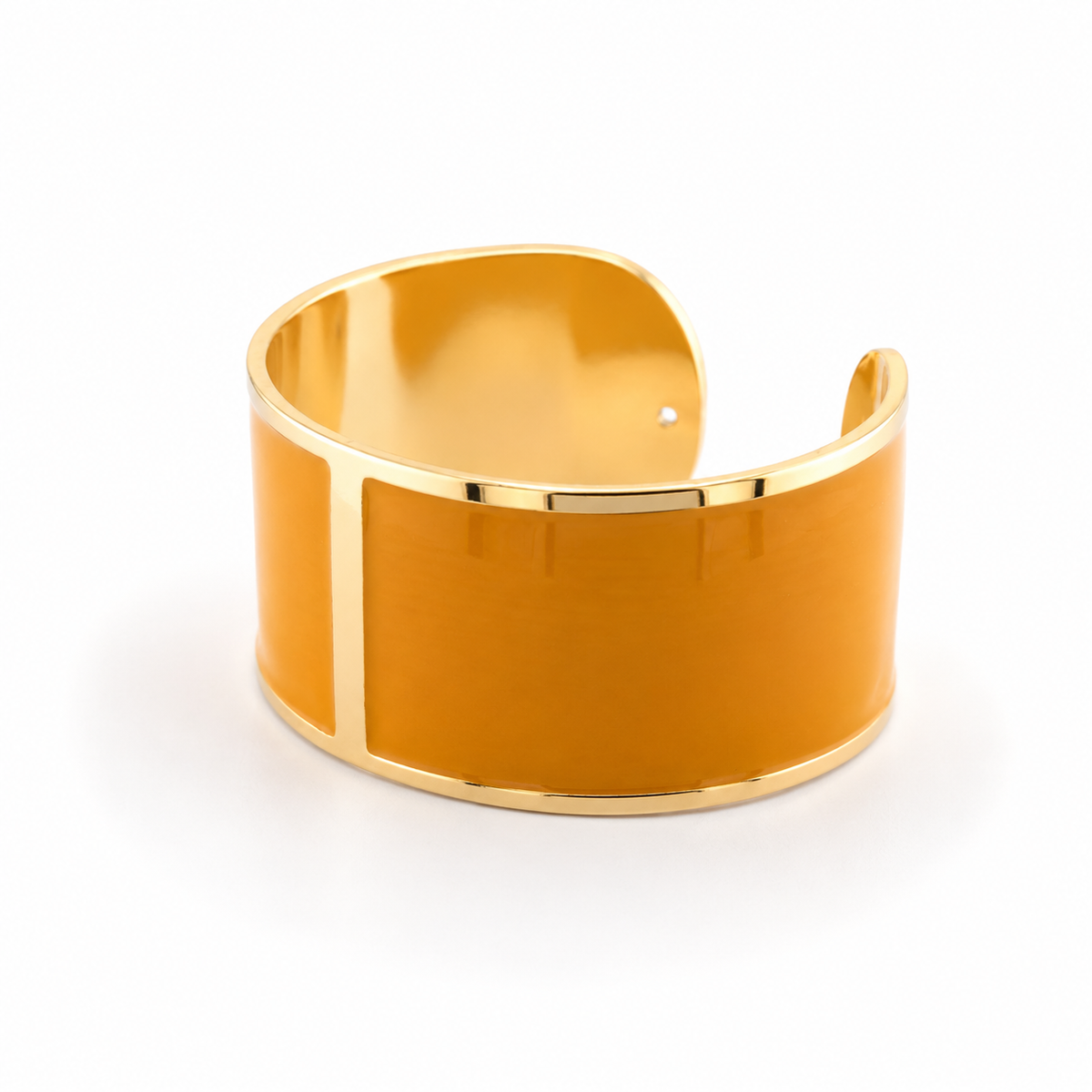 Bracciale Smalto L mm 30 'Curcuma'