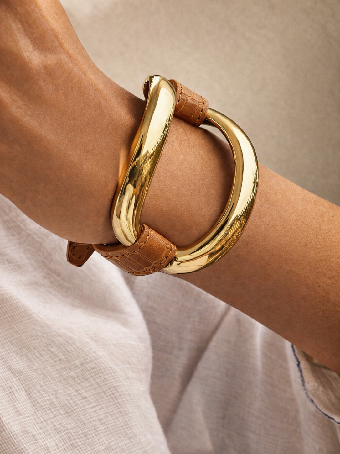 Bracciale Alligator 'Terra'