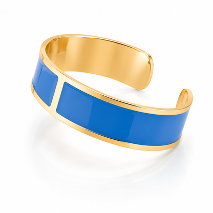 Pulsera Esmalte M 15 mm 'Denim'