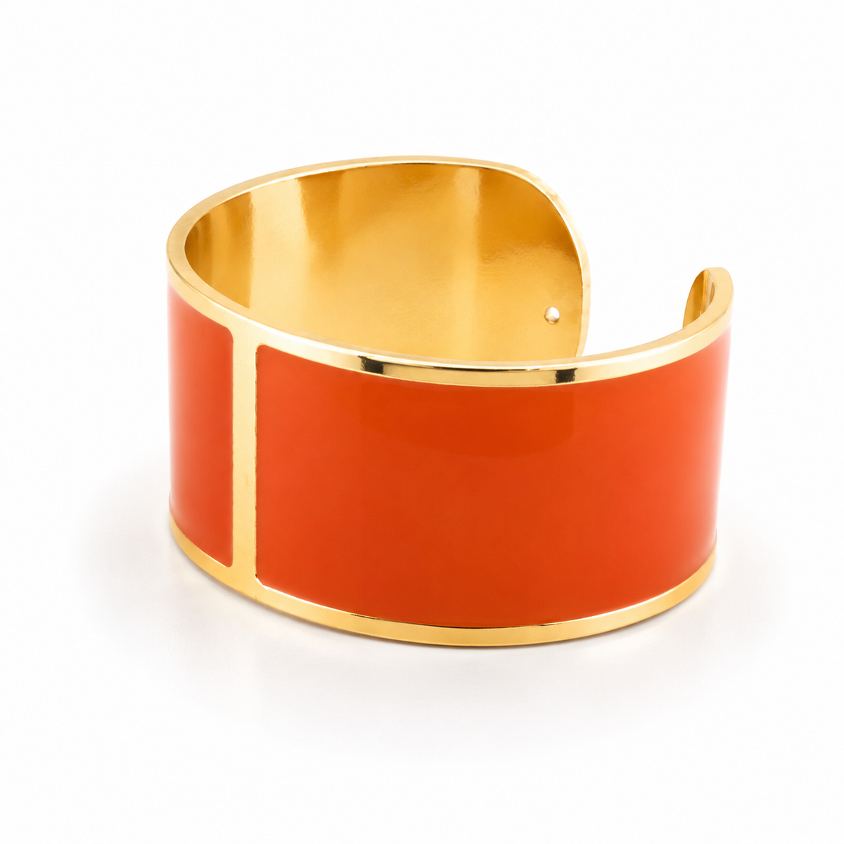 Enamel bracelet L mm 30 'Foliage'