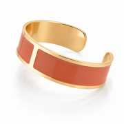 Enamel bracelet M mm 15 'Foliage'