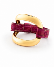 Bracciale Alligator 'Geranio'