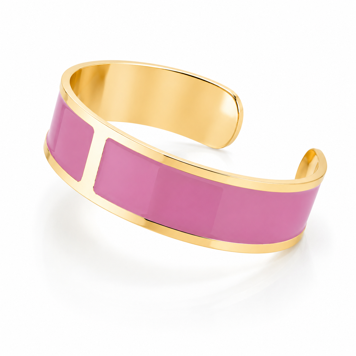 Bracciale Smalto M mm 15 'Geranio'