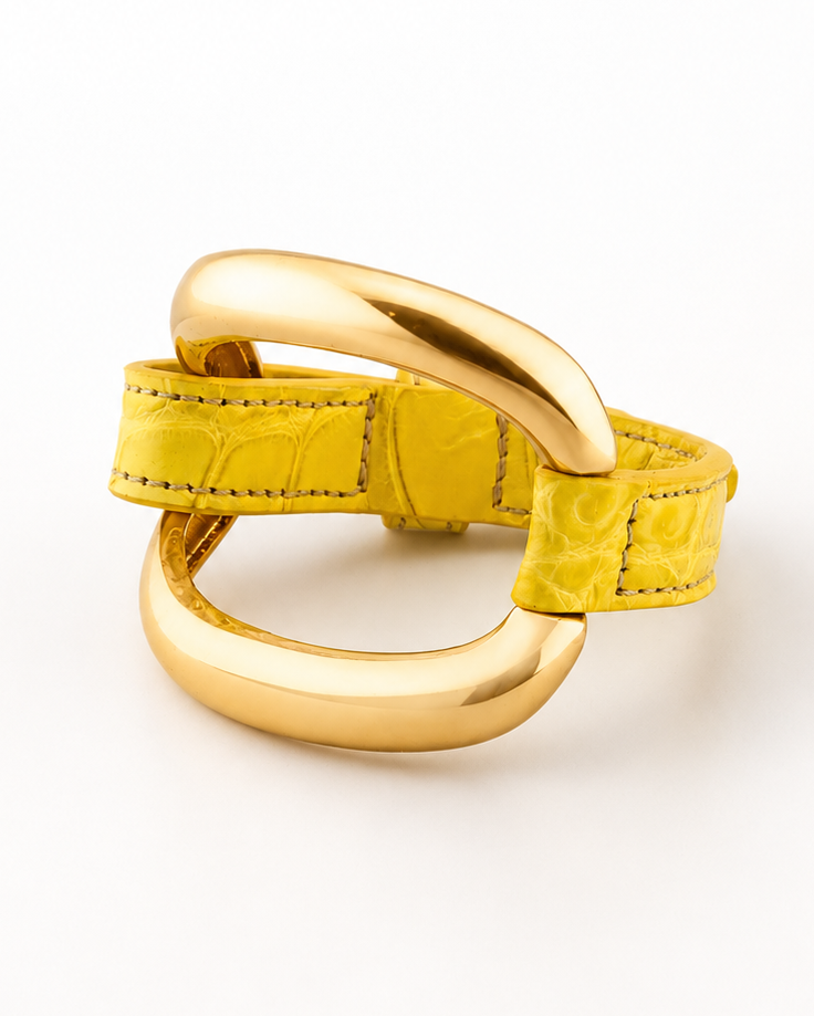 Bracciale Alligator 'Limone'
