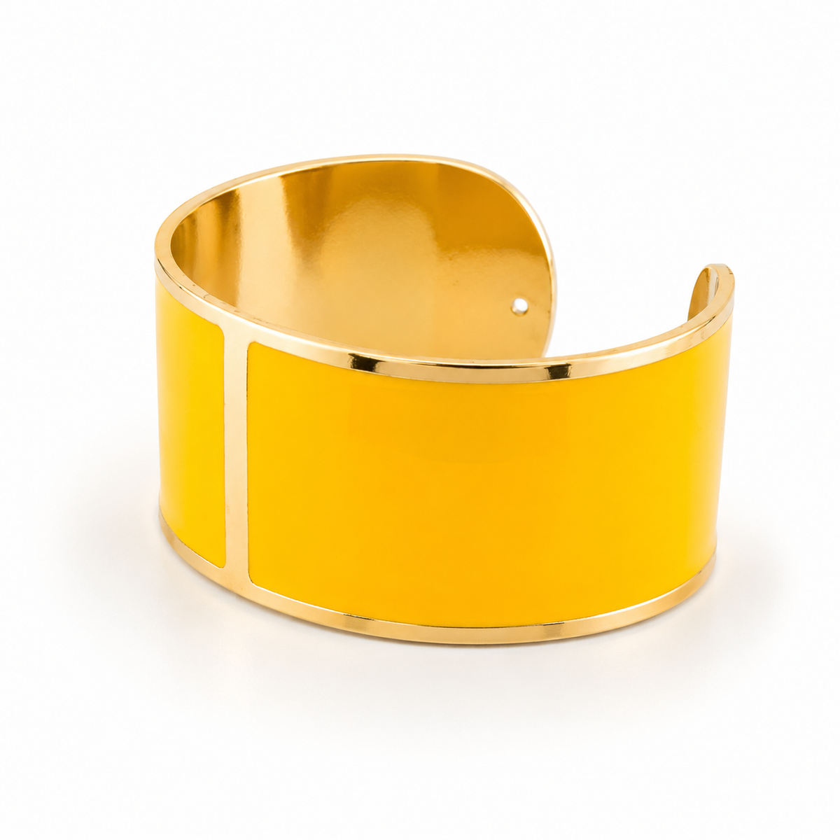 Bracciale Smalto L mm 30 'Girasole'