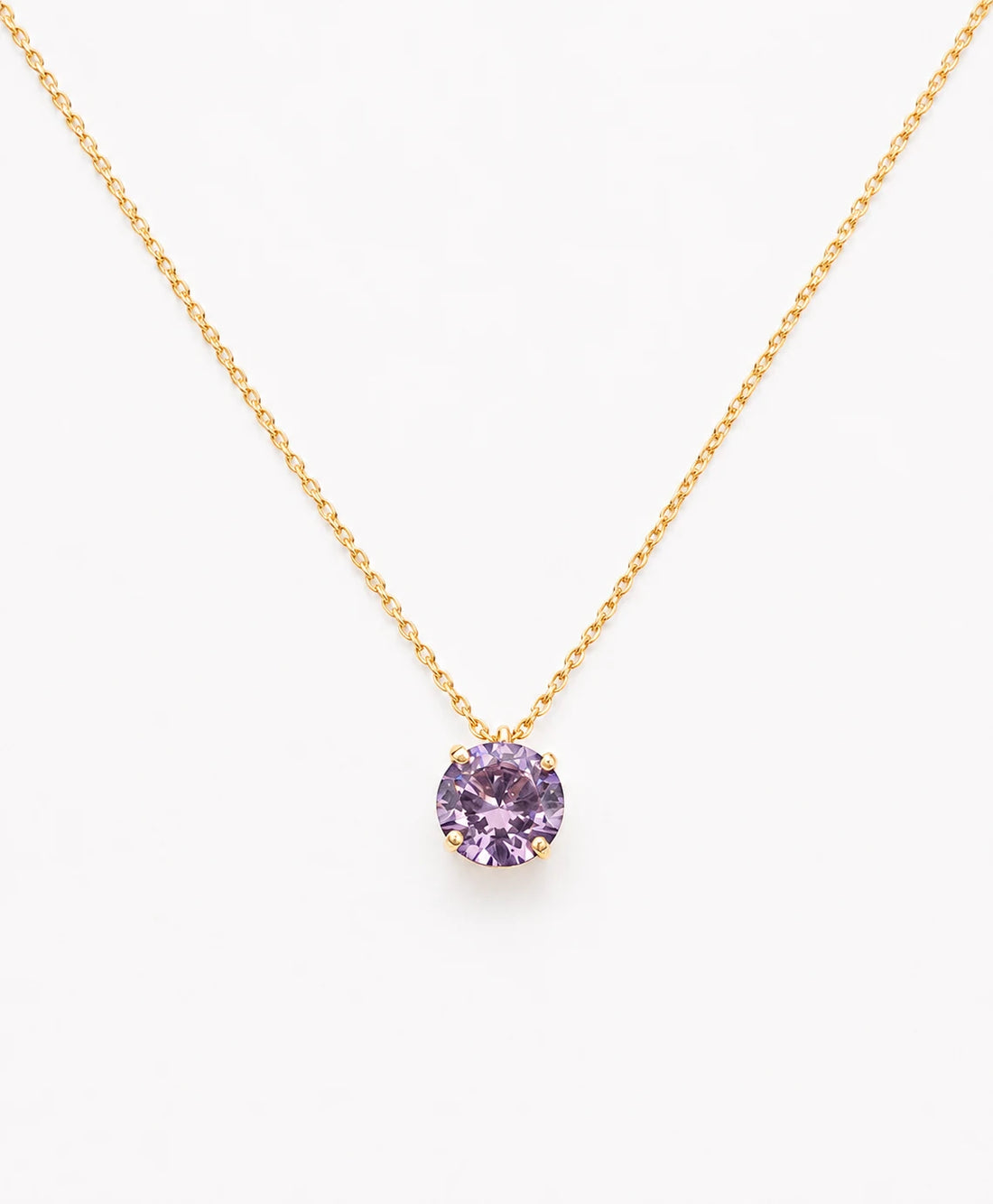 La Pietra dell’Anima di Febbraio  Choker Ametista 1,78 ct Diametro 8 mm