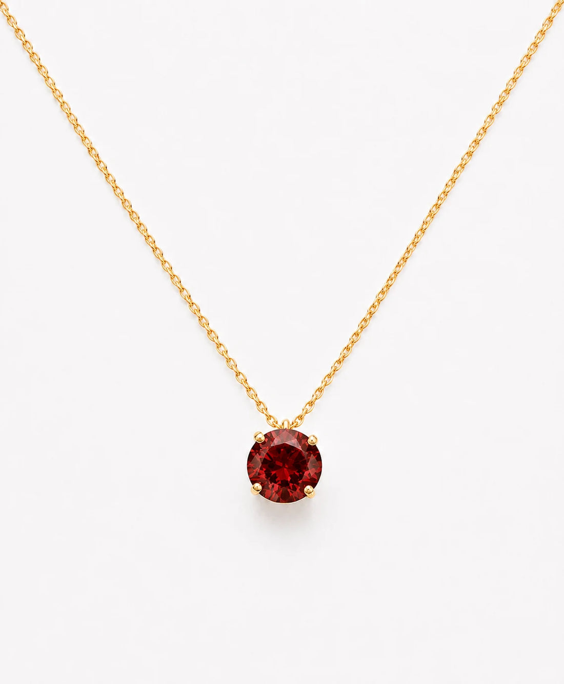 La Pietra dell’Anima di Gennaio  Choker Granato 2,24 ct Diametro 8 mm