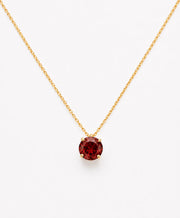 La Pietra dell’Anima di Gennaio  Choker Granato 2,24 ct Diametro 8 mm