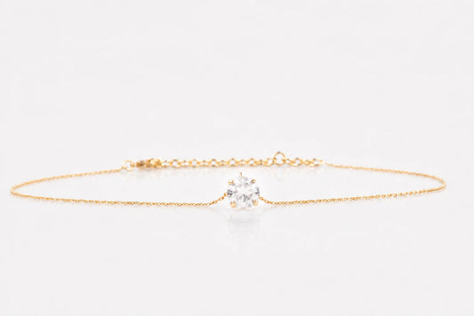 April's Soulstone Choker White Topaz 2.42 ct Diameter 8 mm