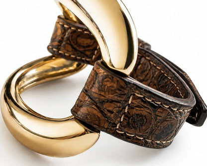Alligator 'Bronze' Bracelet