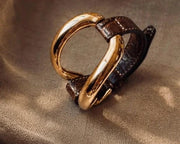 Pulsera de aligátor «Chocolate»