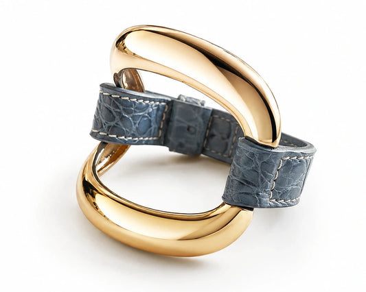 Bracciale Alligator 'Denim'