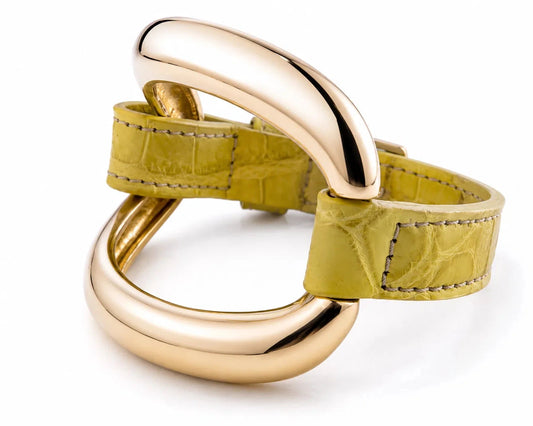 Bracciale Alligator 'Limone'