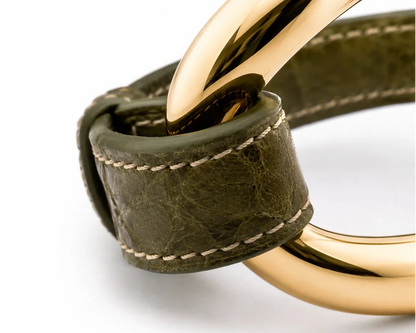 'Military Green' Alligator Strap