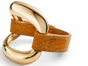 Pulsera de caimán "Natural"