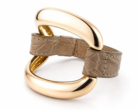 Bracciale Alligator 'Terra'