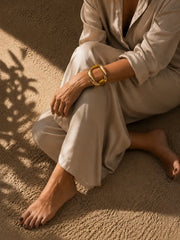 Pulsera de caimán "Tierra"