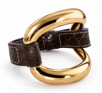 Pulsera de aligátor 'Fango'