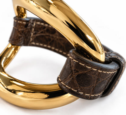 Pulsera de aligátor 'Fango'