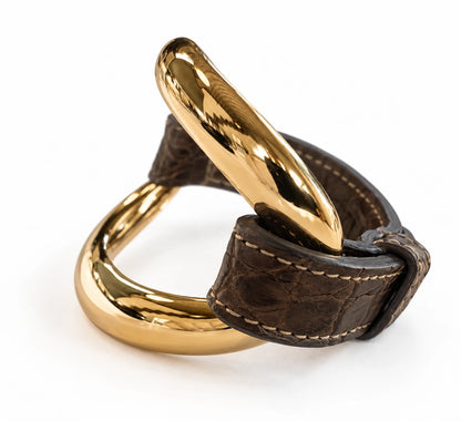 Pulsera de aligátor 'Fango'