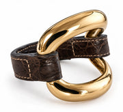 Pulsera de aligátor 'Fango'