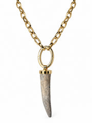 Deer antler with chain no. 2
