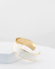 Bracciale Black & White  h 1.5 cm  Puntini