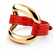 Alligator bracelet 'Orange'