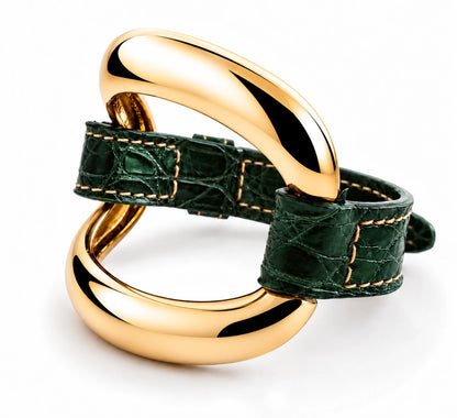 Alligator Bracelet 'Cypress Green'