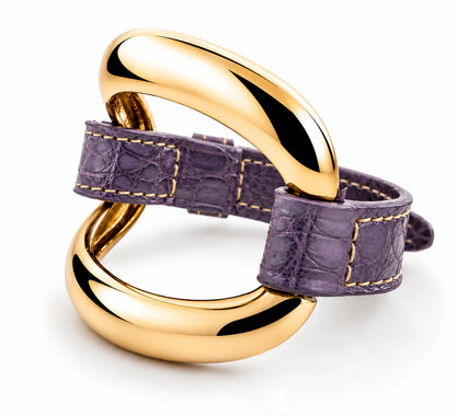 Alligator Bracelet 'Glicine'