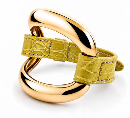 'Lemon' Alligator Bracelet