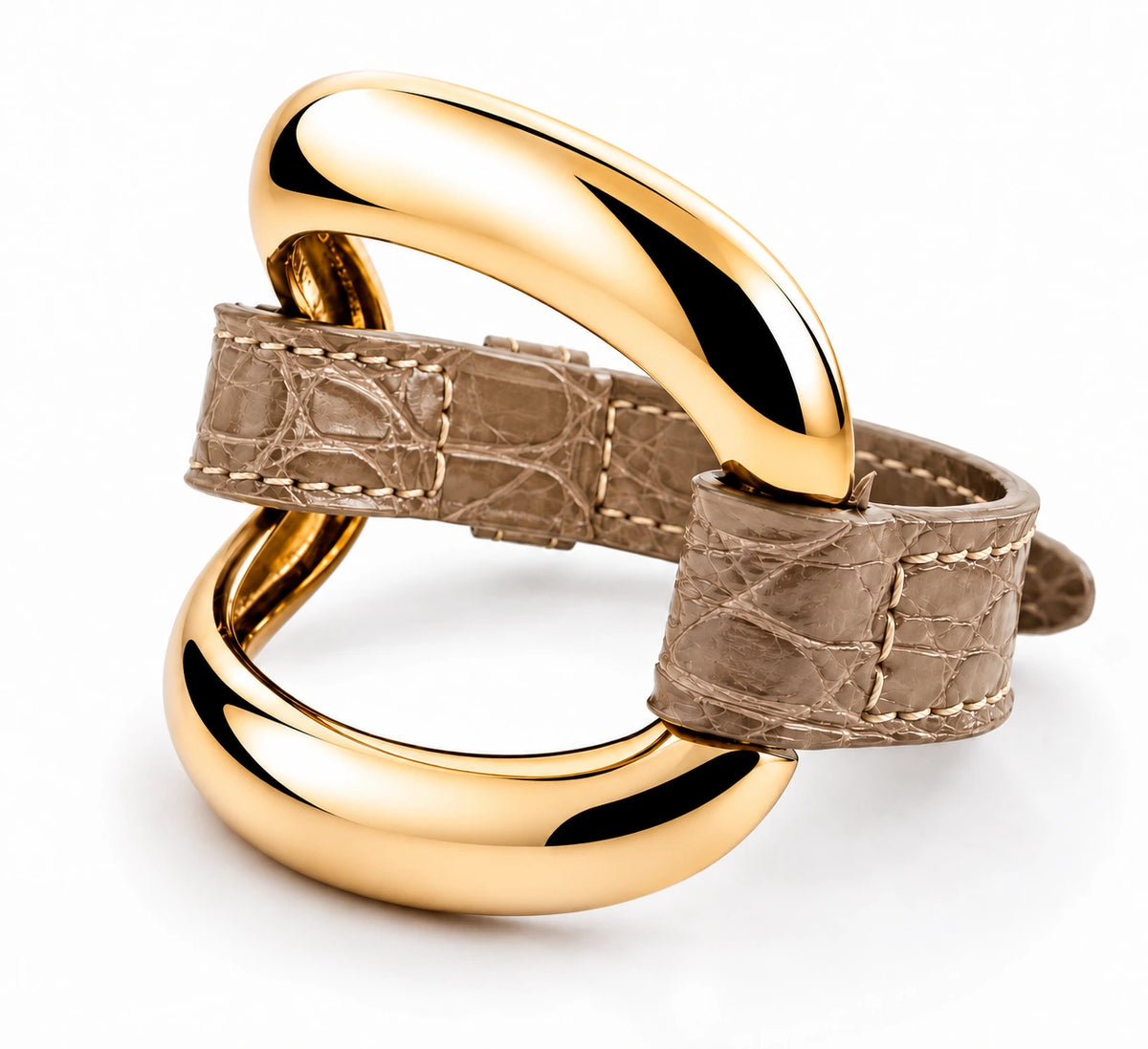 Pulsera de caimán "Tierra"