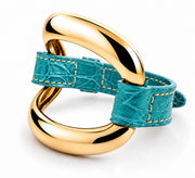 Alligator Bracelet 'Turquoise'