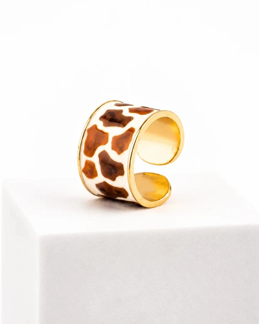 Anello  Animalier 'Giraffa'