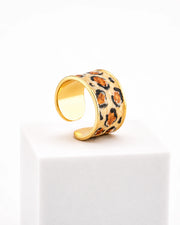 Anello Animalier 'Leopardo'